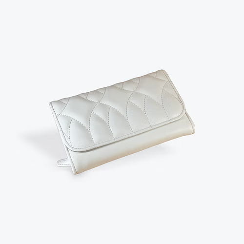 Pixie Jewellery Travel Wallet White