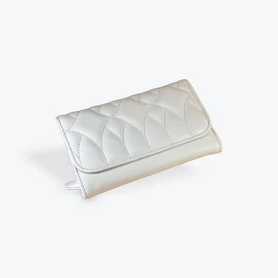 Pixie Jewellery Travel Wallet White