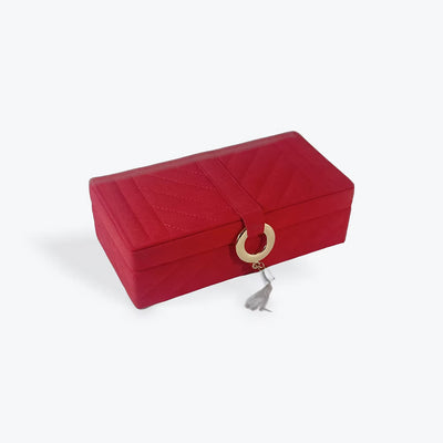 Coral Red Jewellery Box