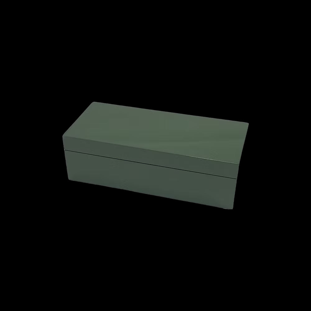 Wooden Small Jewellery Box Olive