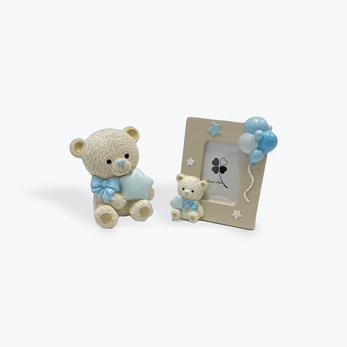 Money Box and Picture Frame Bear Set
